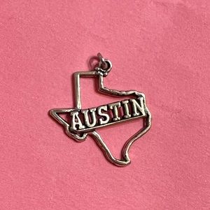 STERLING SILVER *AUSTIN, TEXAS* PENDANT